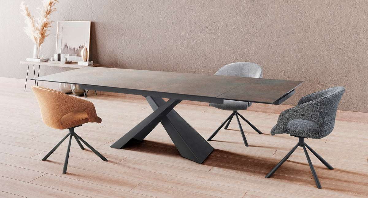 Table Confortable (pied croix centrale)