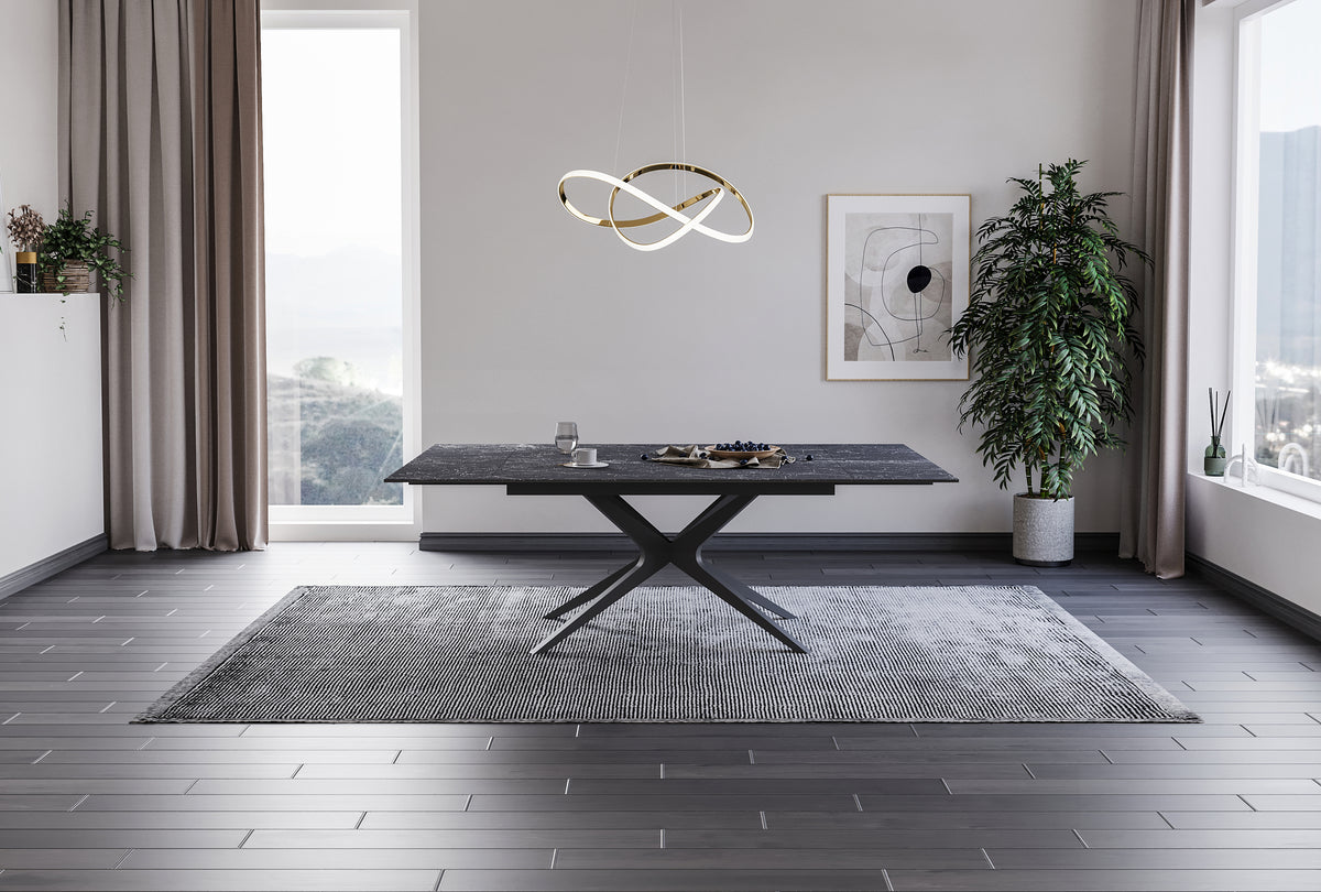 Table Hector (4 pieds centrale) "spider"