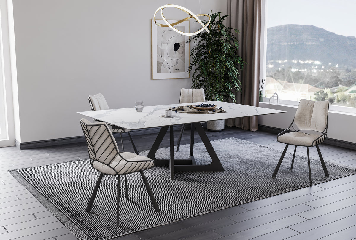 Table Hector (pied croix central)