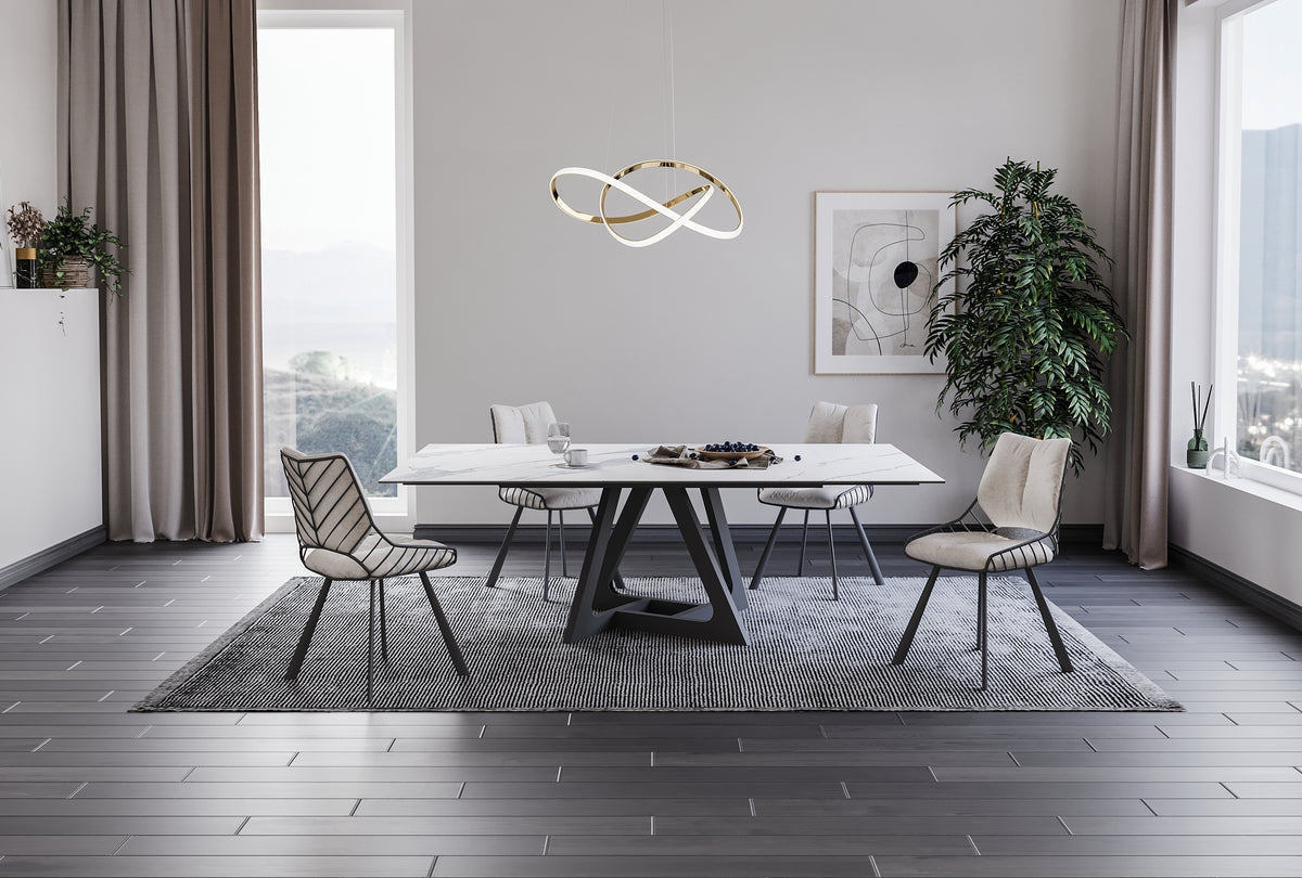 Table Hector (pied croix central)