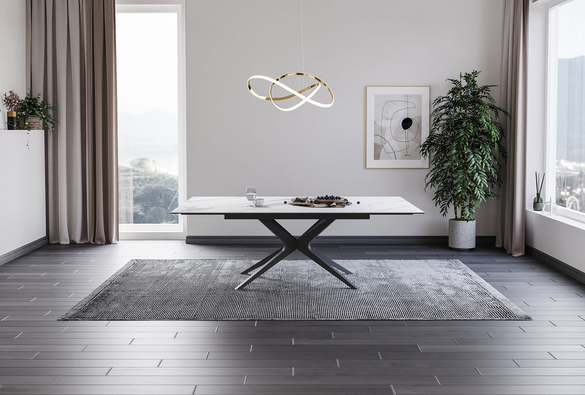 Table Hector (4 pieds centrale) "spider"