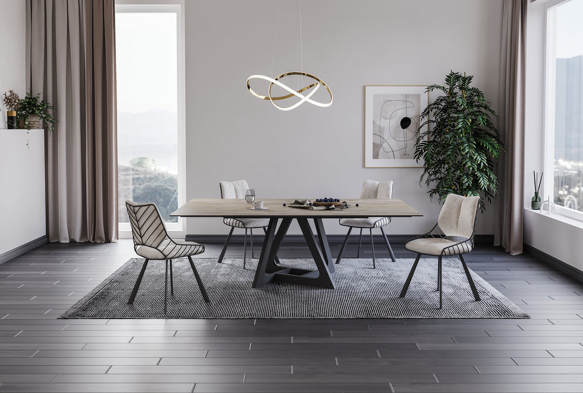 Table Hector (pied croix central)