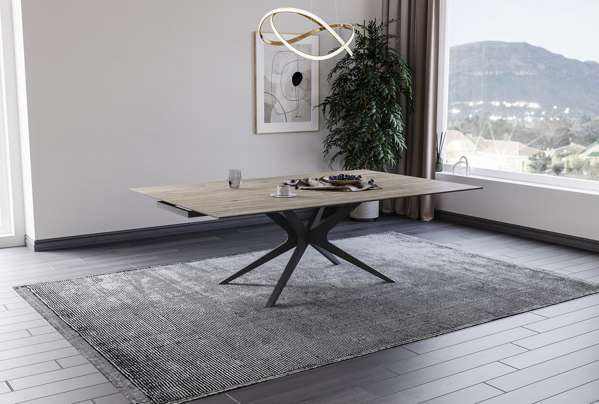 Table Hector (4 pieds centrale) "spider"