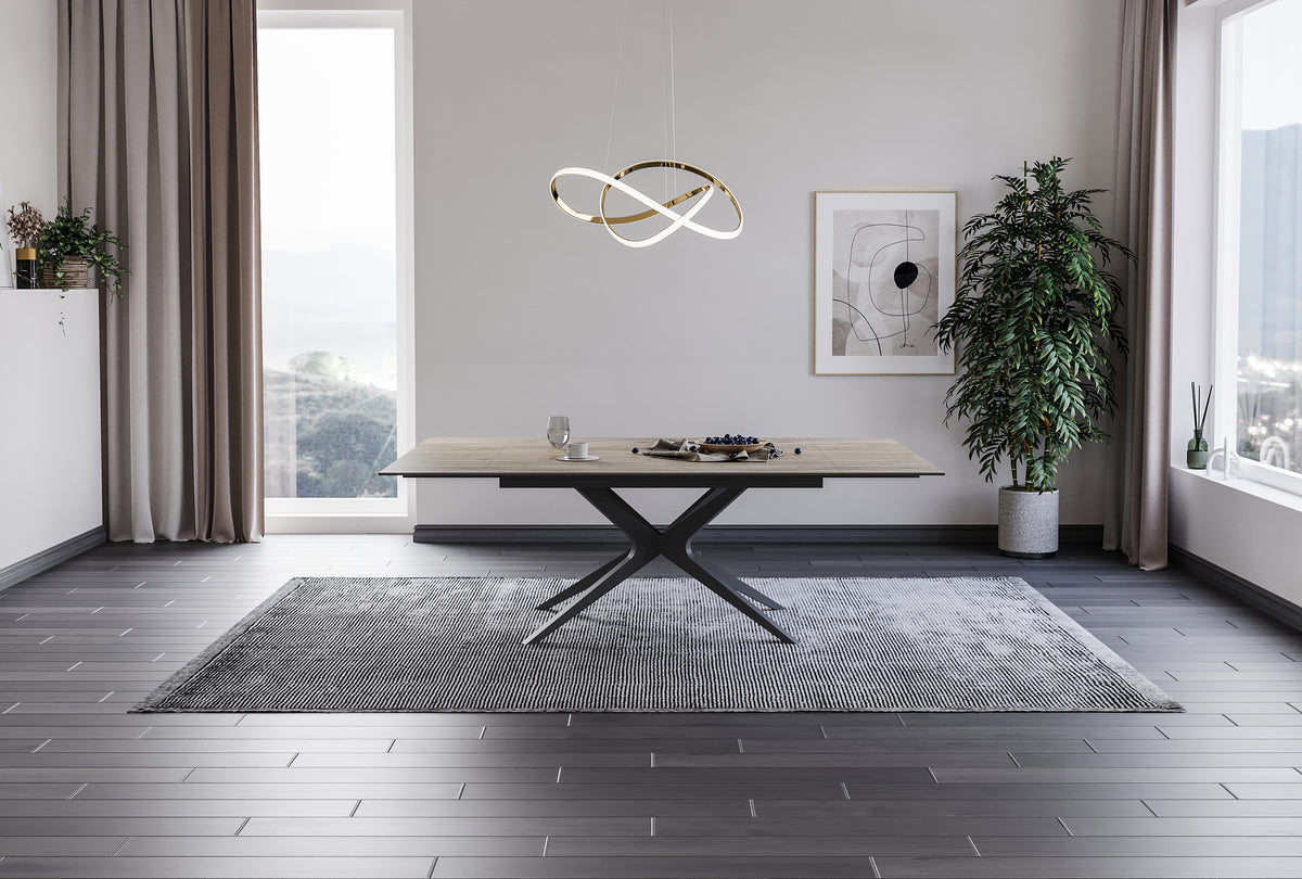 Table Hector (4 pieds centrale) "spider"
