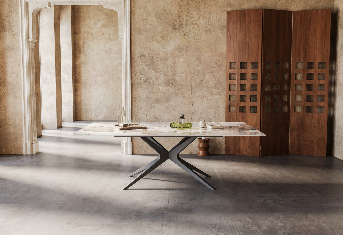 Table Hector (4 pieds centrale) "spider"